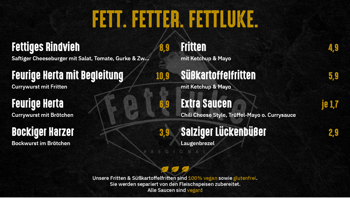 Menu - Fettluke photo 2