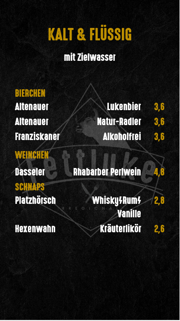 Menu - Fettluke photo 3